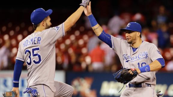 Escobar's second go-ahead hit leads Royals over Cardinals in 12