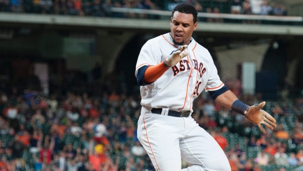 Gomez, Valbuena help Astros to 9-8 win to sweep Mariners