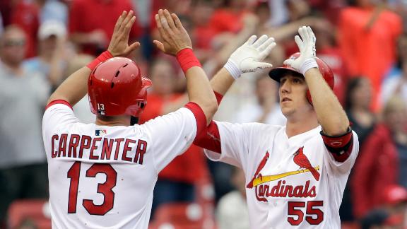 Piscotty's slam paces Cardinals to sweep over Brewers