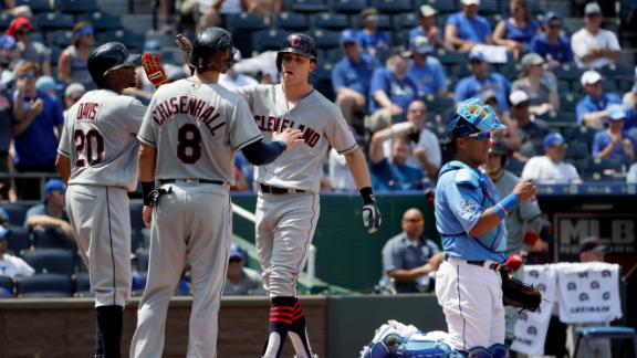 Nyquin, Carrasco send Indians to 11-4 romp over Royals