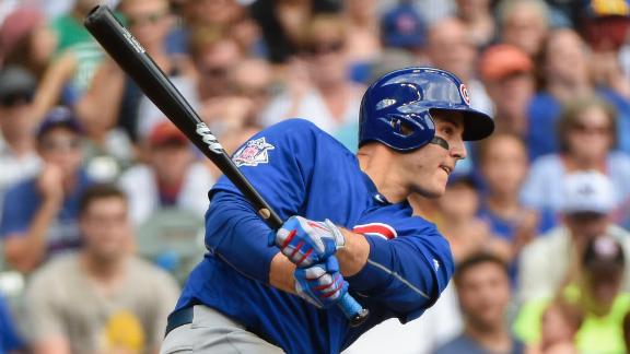 Anthony Rizzo's 3-run double helps Cubs beat Brewers 6-5