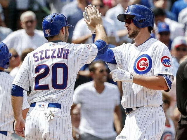 Bryant homers twice, has 5 hits as Cubs sweep Brewers 9-6
