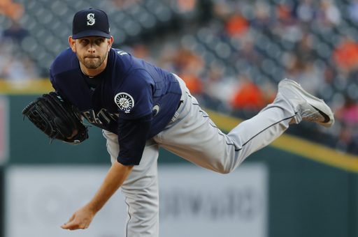 Paxton dominant as Mariners blank Tigers 8-0