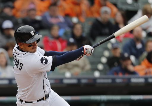 Iglesias drives in 3 to help Tigers end streak
