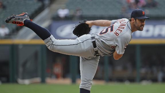 Verlander fans 10 as Tigers beat White Sox 6-3 in opener