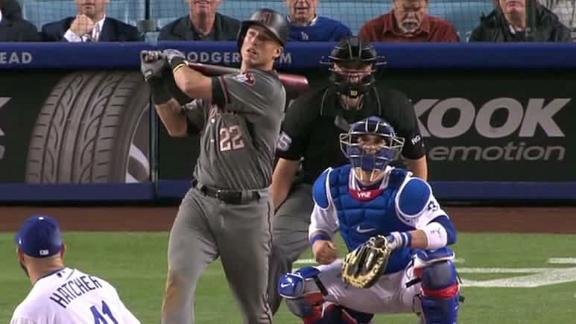 D-backs rally for 4-2 win over Dodgers