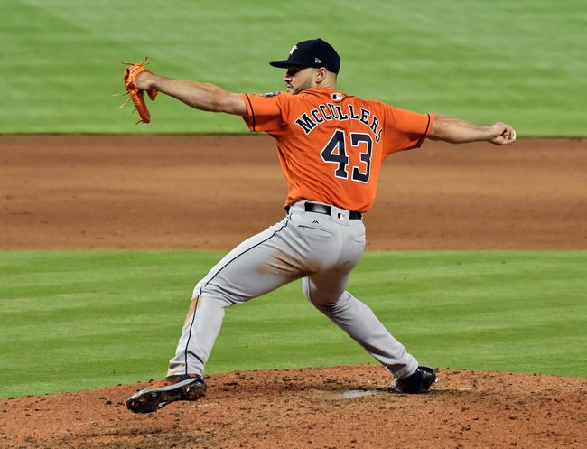 McCullers helps Astros beat Marlins 3-0 to complete sweep