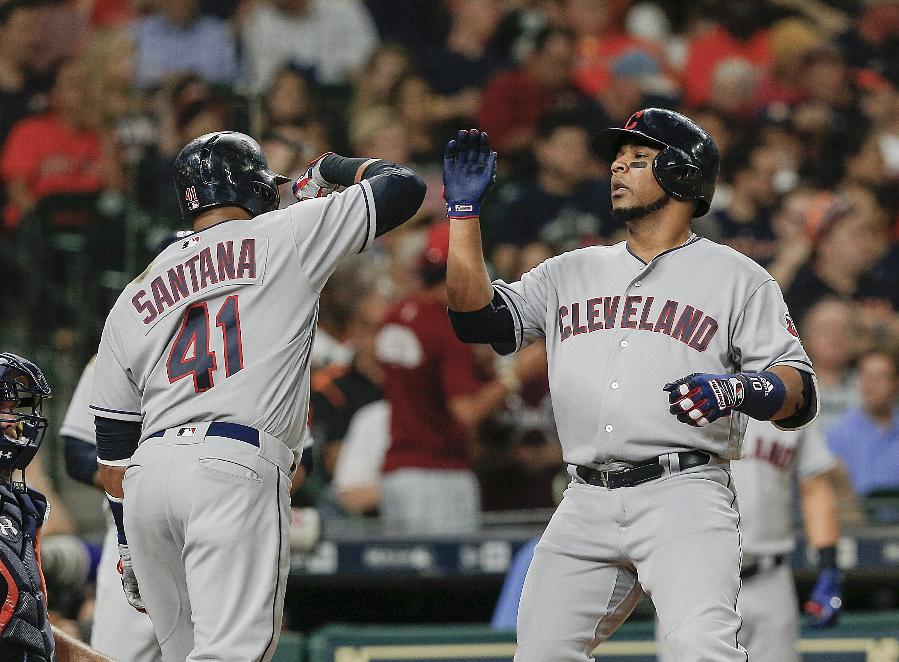 Encarnacion's 2-run homer helps Indians beat Astros 5-3