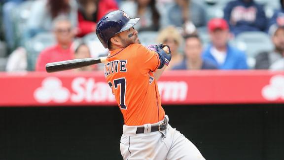 Altuve's 3-run homer propels Astros past Angels, 5-3