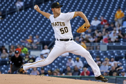 Pirates' Jameson Taillon pitches five scoreless innings in return from cancer treatments