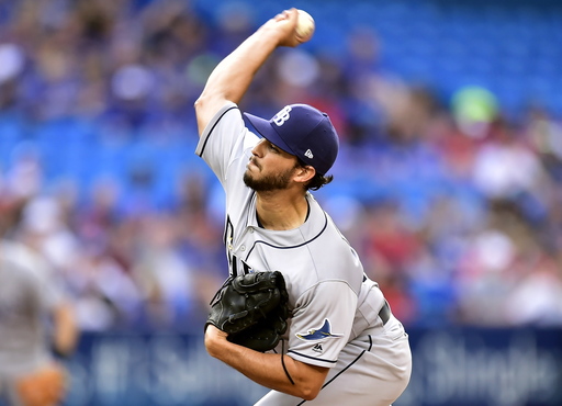Faria leads Rays to 8-1 rout of Blue Jays