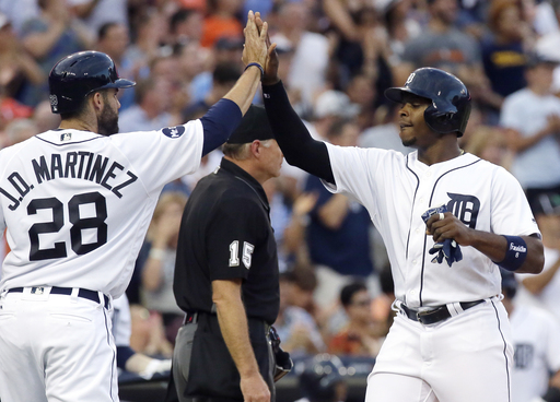 Castellanos leads Tigers to 13-4 rout of Rays