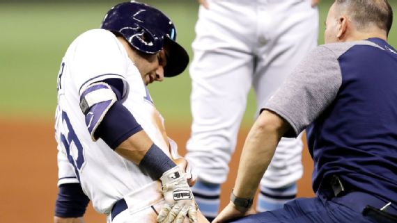 Kevin Kiermaier has hip fracture, to miss at least 2 months