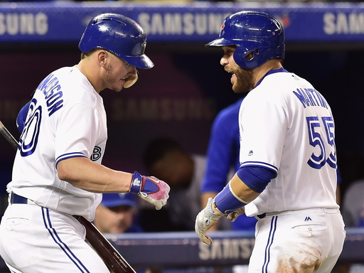 Martin, Donaldson lead Blue Jays past McCullers, Astros 7-4