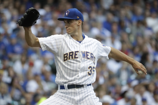 Suter's strong outing lifts Brewers past Cubs 2-1