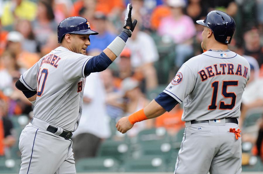Astros end Orioles' 4-game winning streak with 8-7 victory