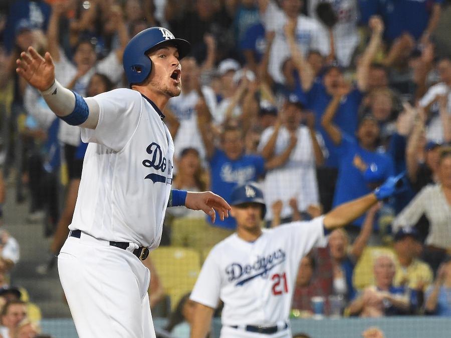 Seager, Utley and Taylor homer and Dodgers beat Braves 4-2