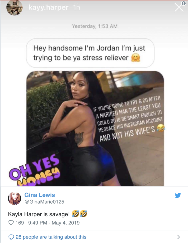 Instagram model tries to slide into Bryce Harper's DMs, sends to his wife by accident